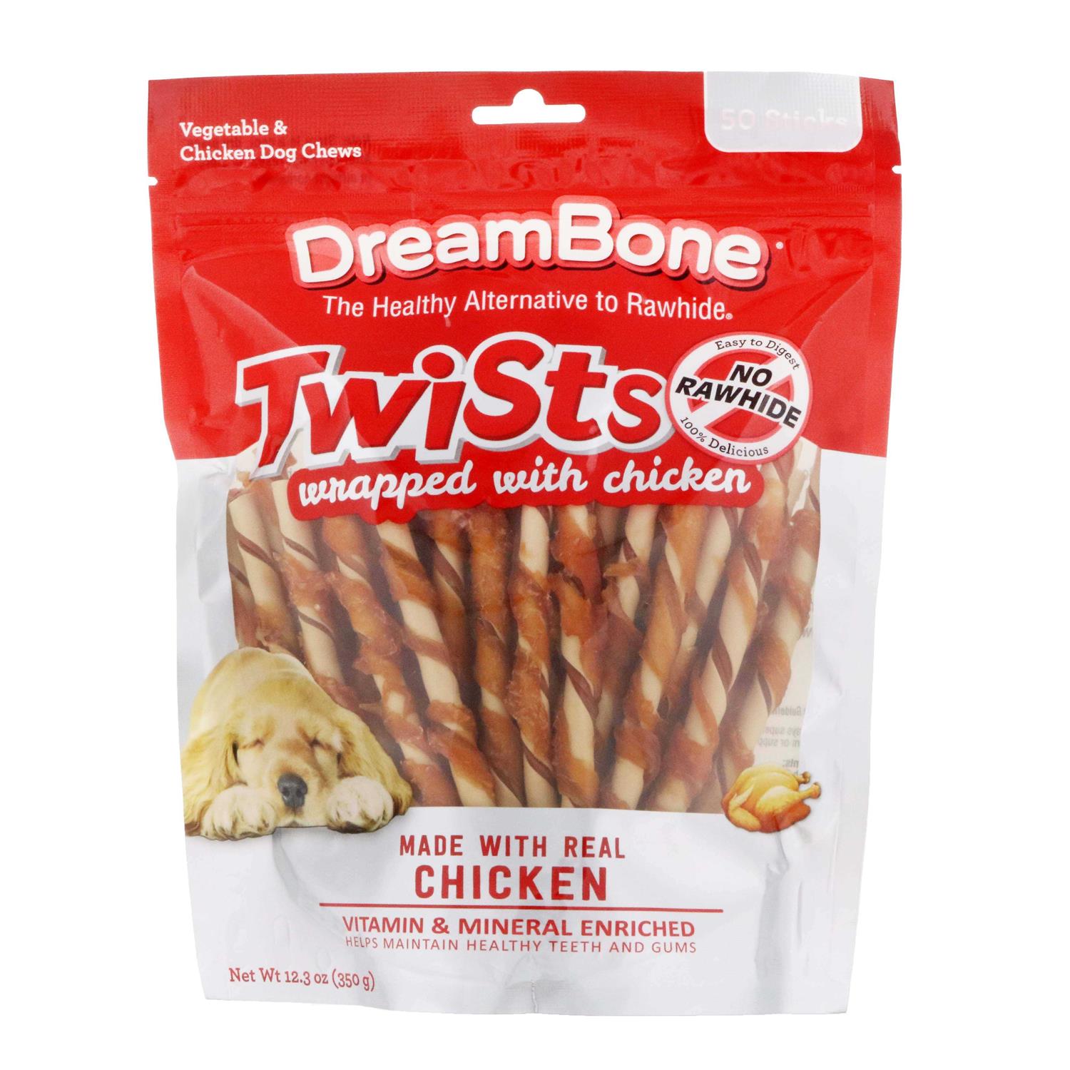 DreamBone Chicken Twist Sticks - Healthber