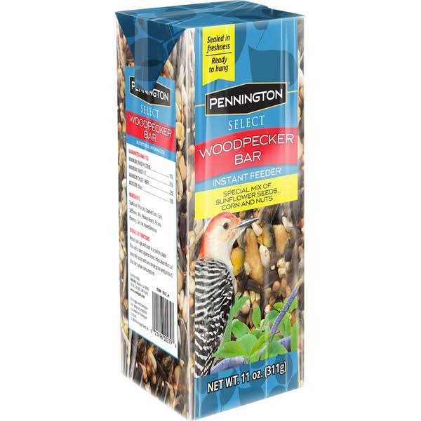 Pennington Woodpecker Bar Wild Bird Feed and Seed Cake - Healthber
