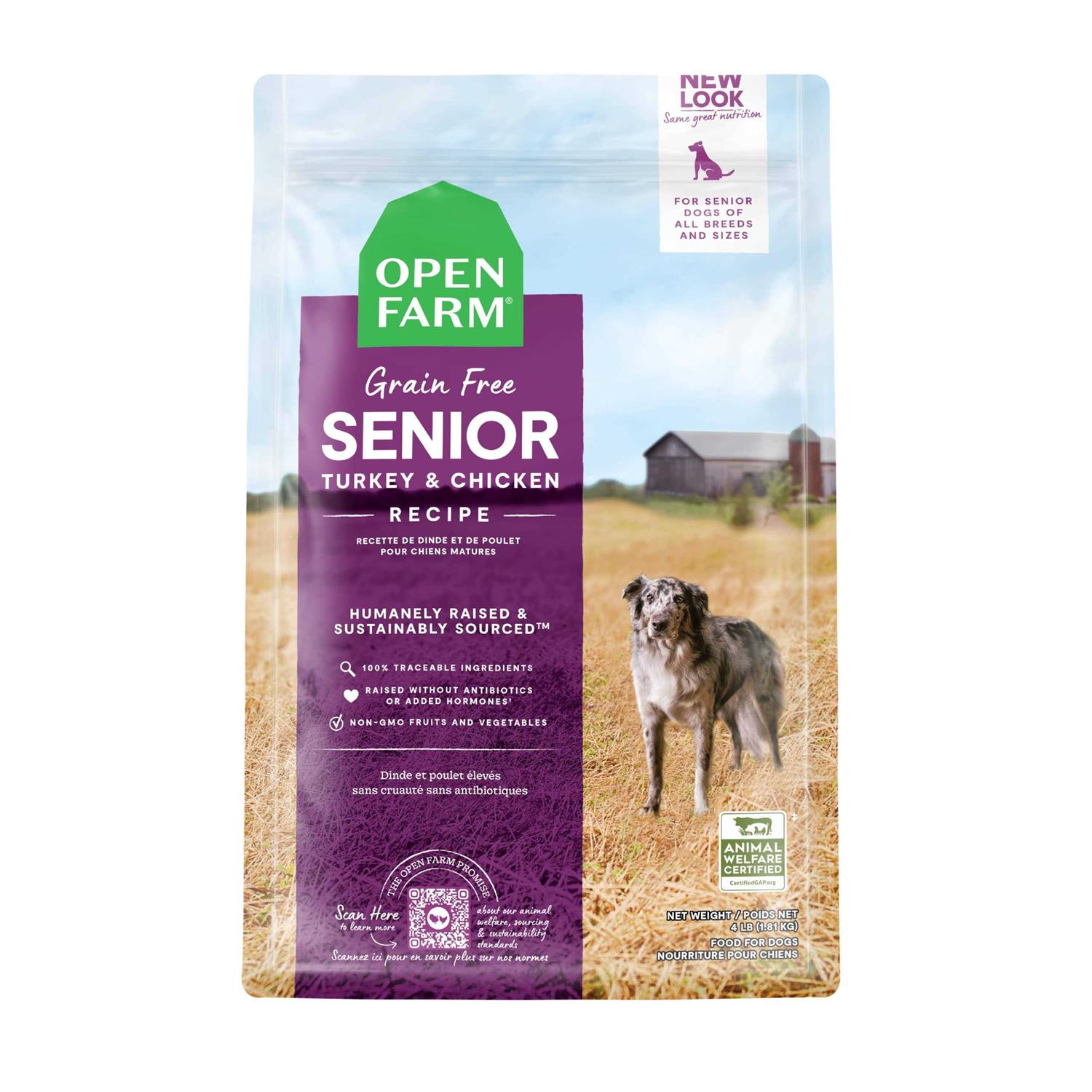 Open Farm Senior Dry Dog Food - Healthber