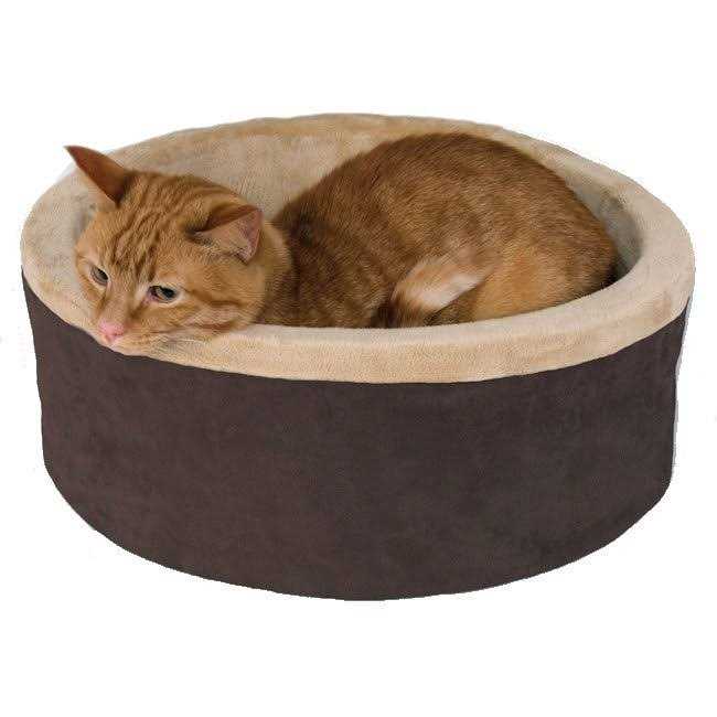 K&H Pet Products Thermo-Kitty Cat Bed - Healthber
