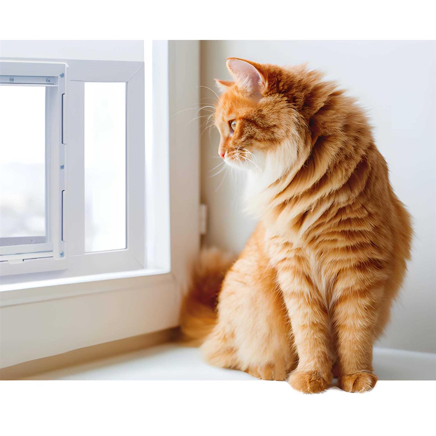 Ideal Pet Products Aluminum Sash Pet Door - Healthber