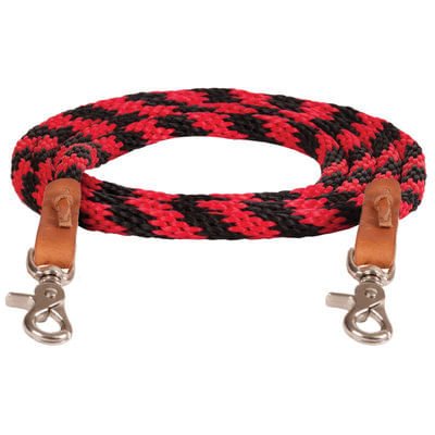 Mustang Round Braided Trail Reins - Healthber