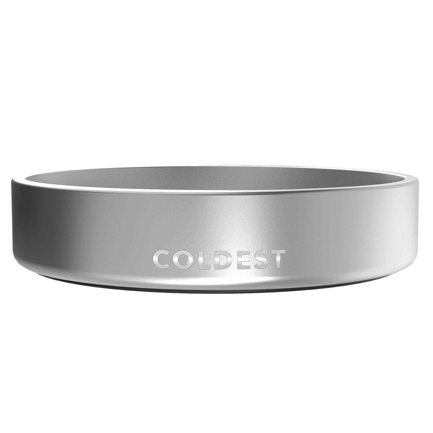 Coldest Dog Bowl Stainless Steel Non Slip No Spill Proof Skid Metal Insulated Dog Bowls - Healthber