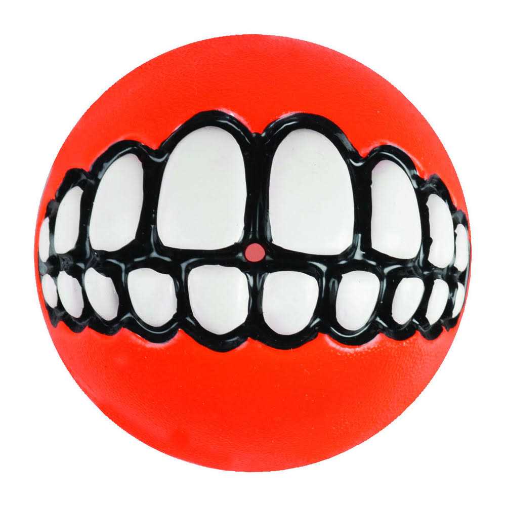 Rogz Grinz Ball Dog Toy - Healthber