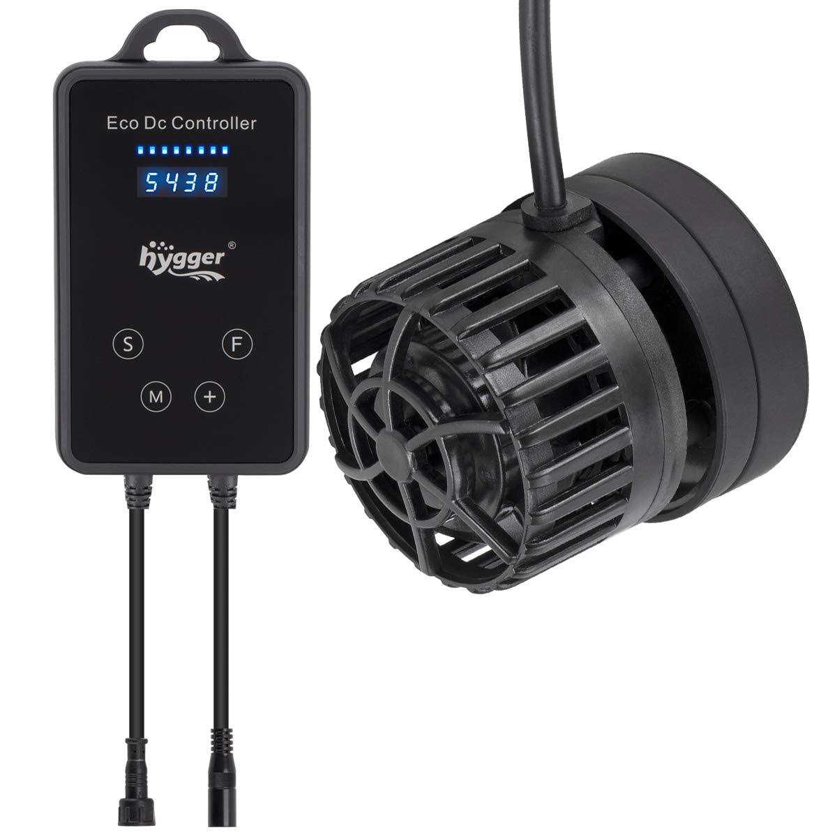 hygger Mini Wave Maker Magnetic DC Powerhead with LED Display Controller for Saltwater Tank - Healthber