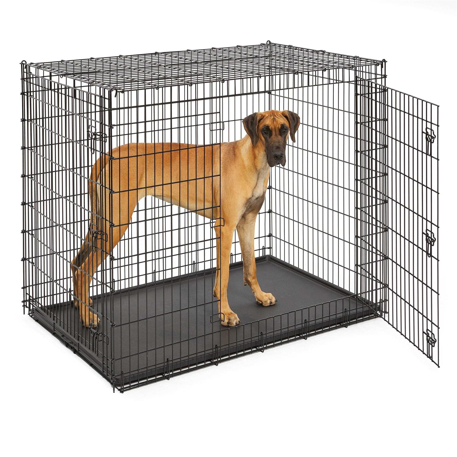 Midwest Solution Series Double Door Dog Crate - Healthber