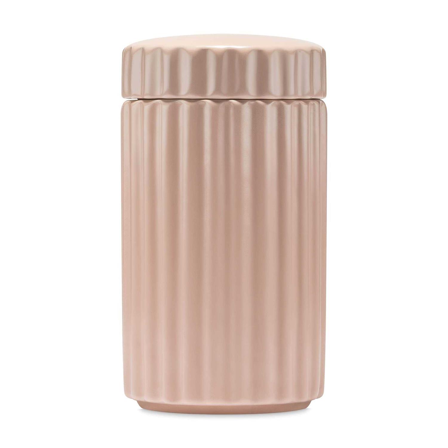 Waggo Ceramic Ripple Dog Treat Jar - Healthber