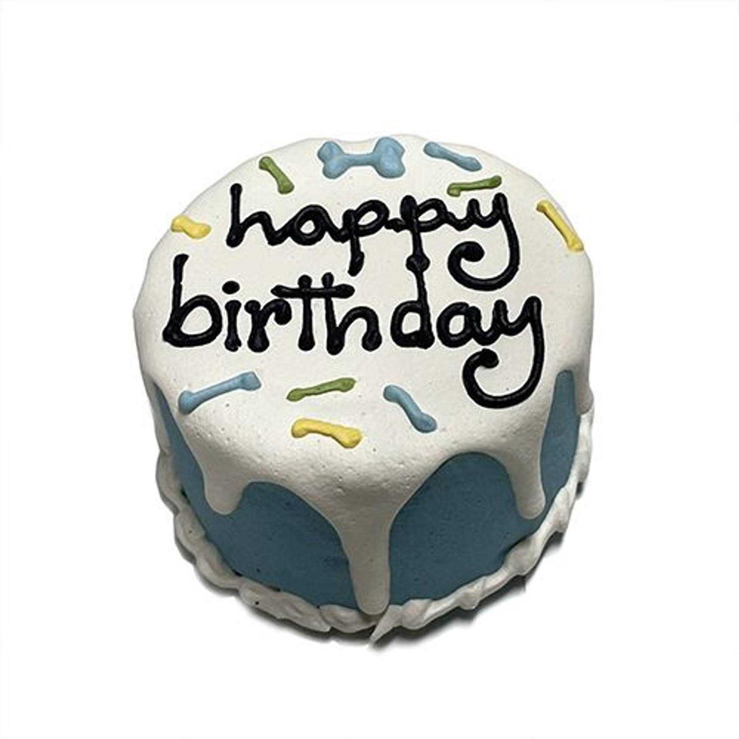Bubba Rose Blue Birthday Baby Cake - Healthber