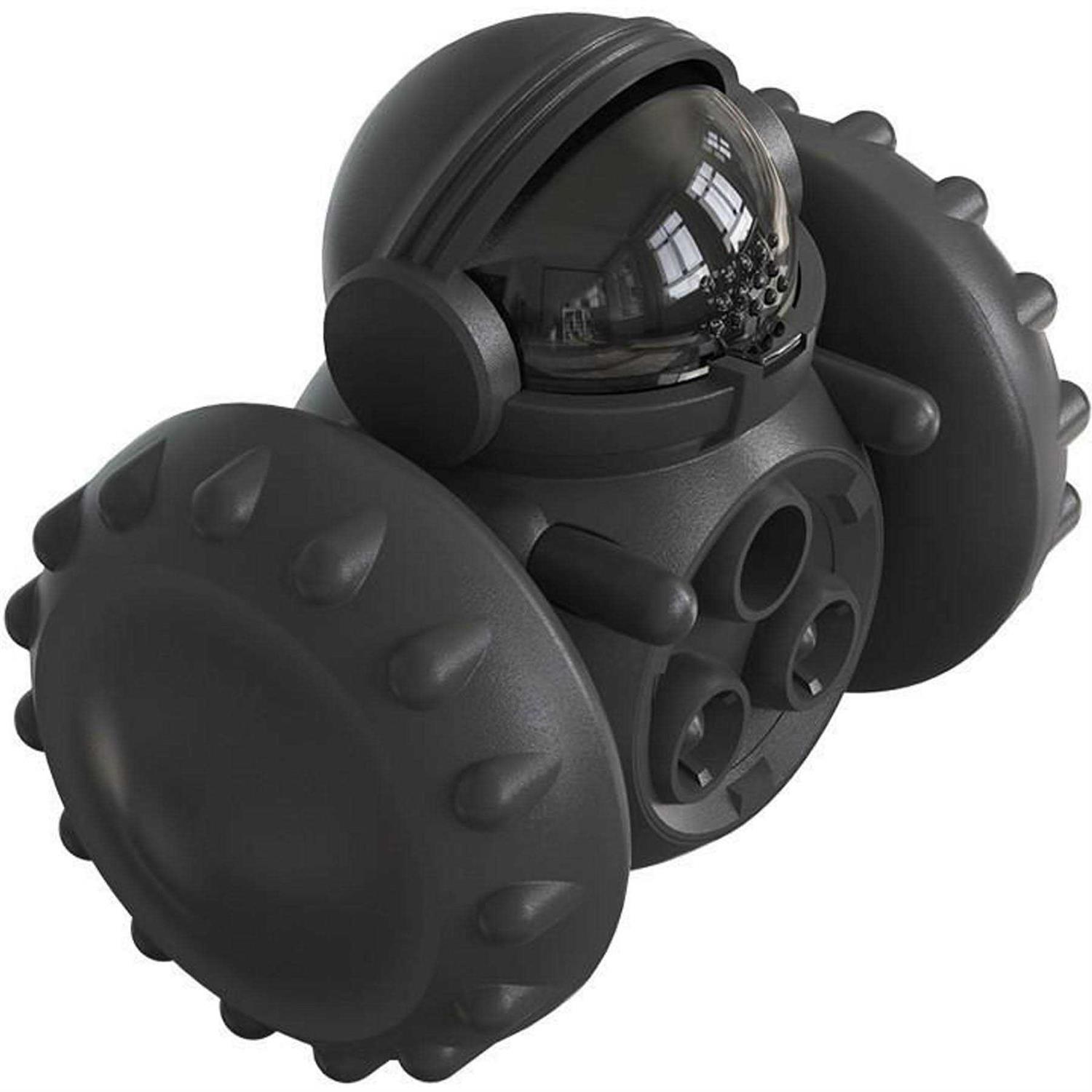Piggy Poo and Crew Robot Shaped Treat Dispenser Push Toy Game for Your Pet - Healthber