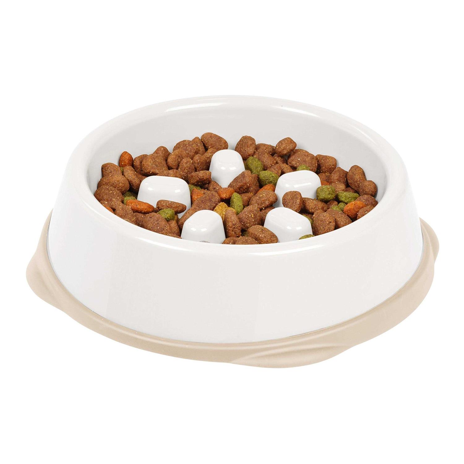 IRIS USA Slow Feeding Bowl for Short Snouted Pets - Healthber