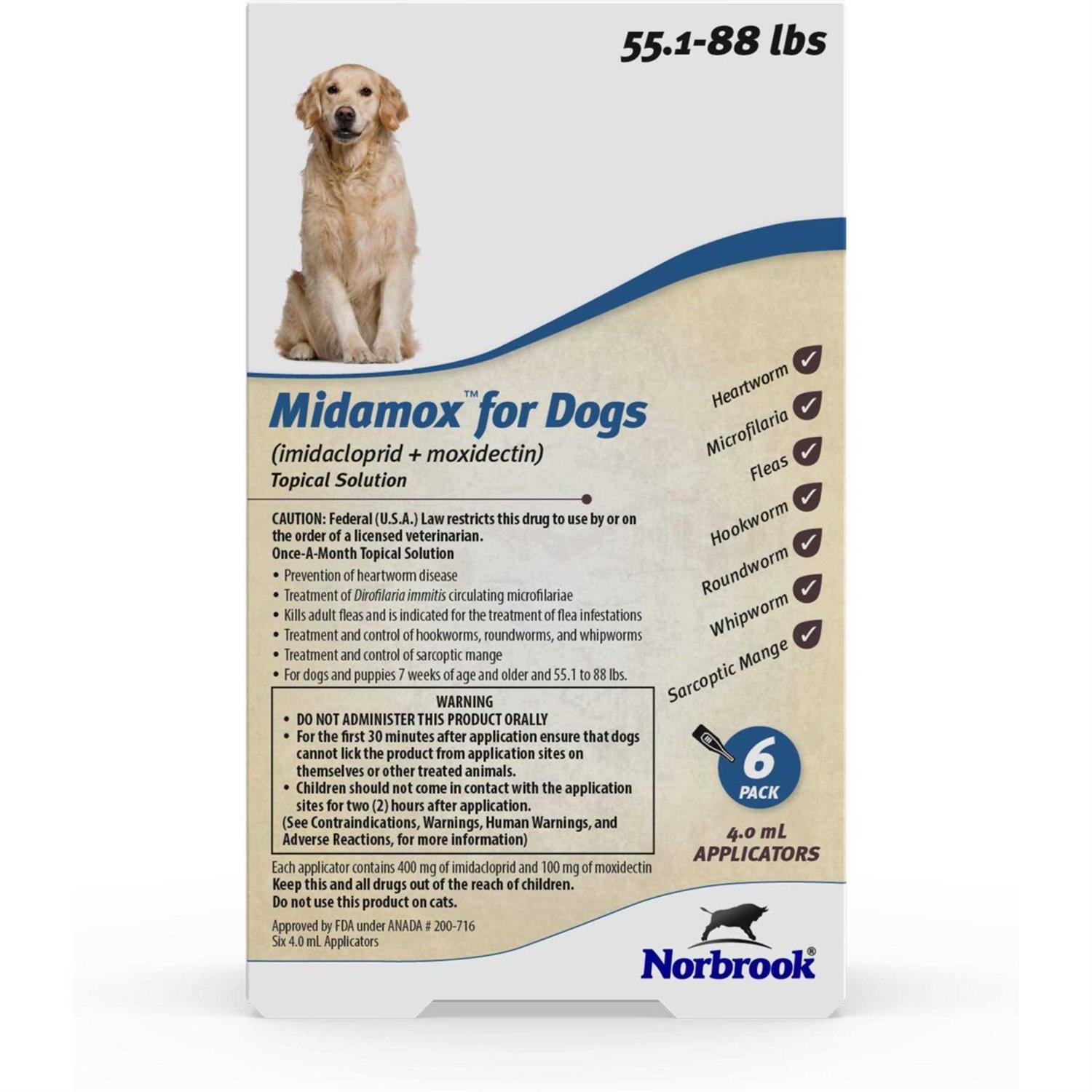 Midamox Topical Solution for Dogs - Healthber