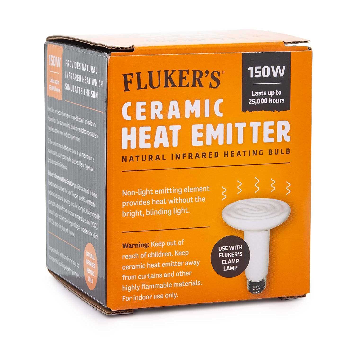 Flukers Ceramic Heat Emitter - Healthber
