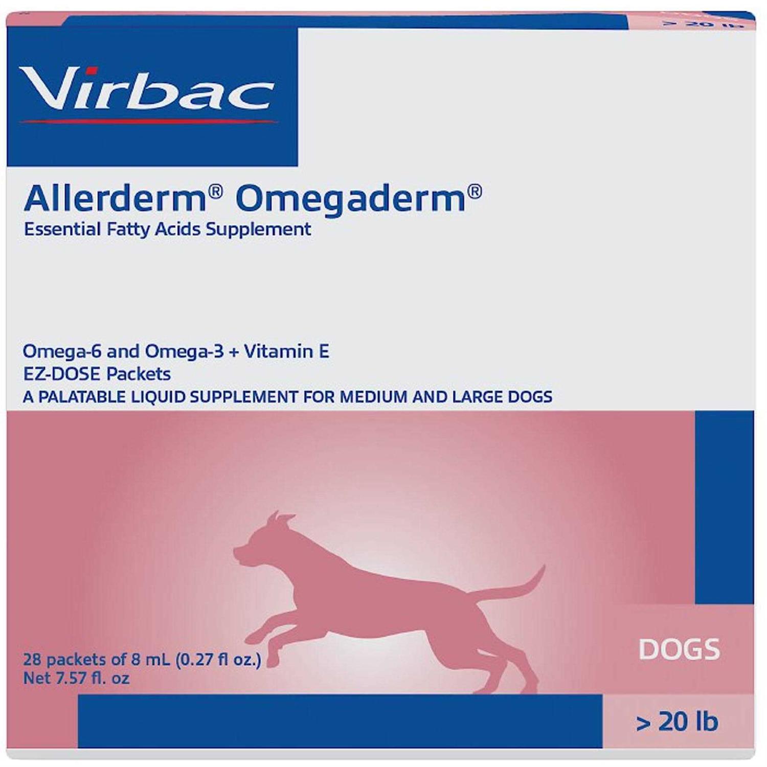 Allerderm Omegaderm EZ Dose for Large Dogs - Healthber