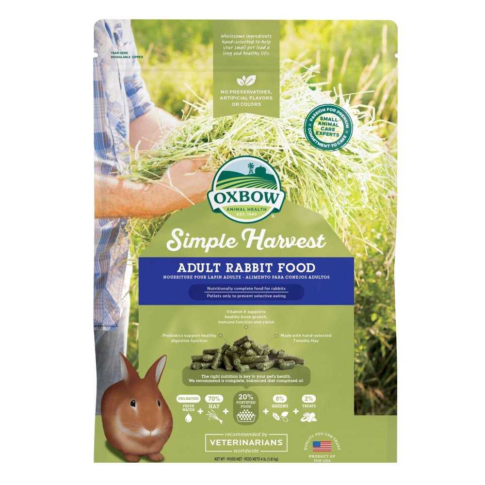 Oxbow Simple Harvest Adult Rabbit Food - Healthber