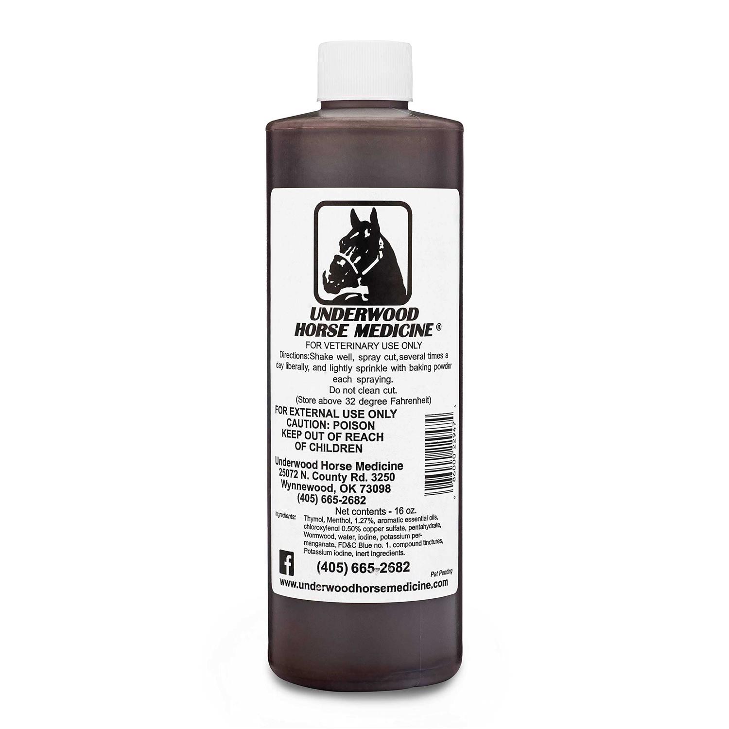 Underwood Horse Medicine Topical 16oz - Healthber