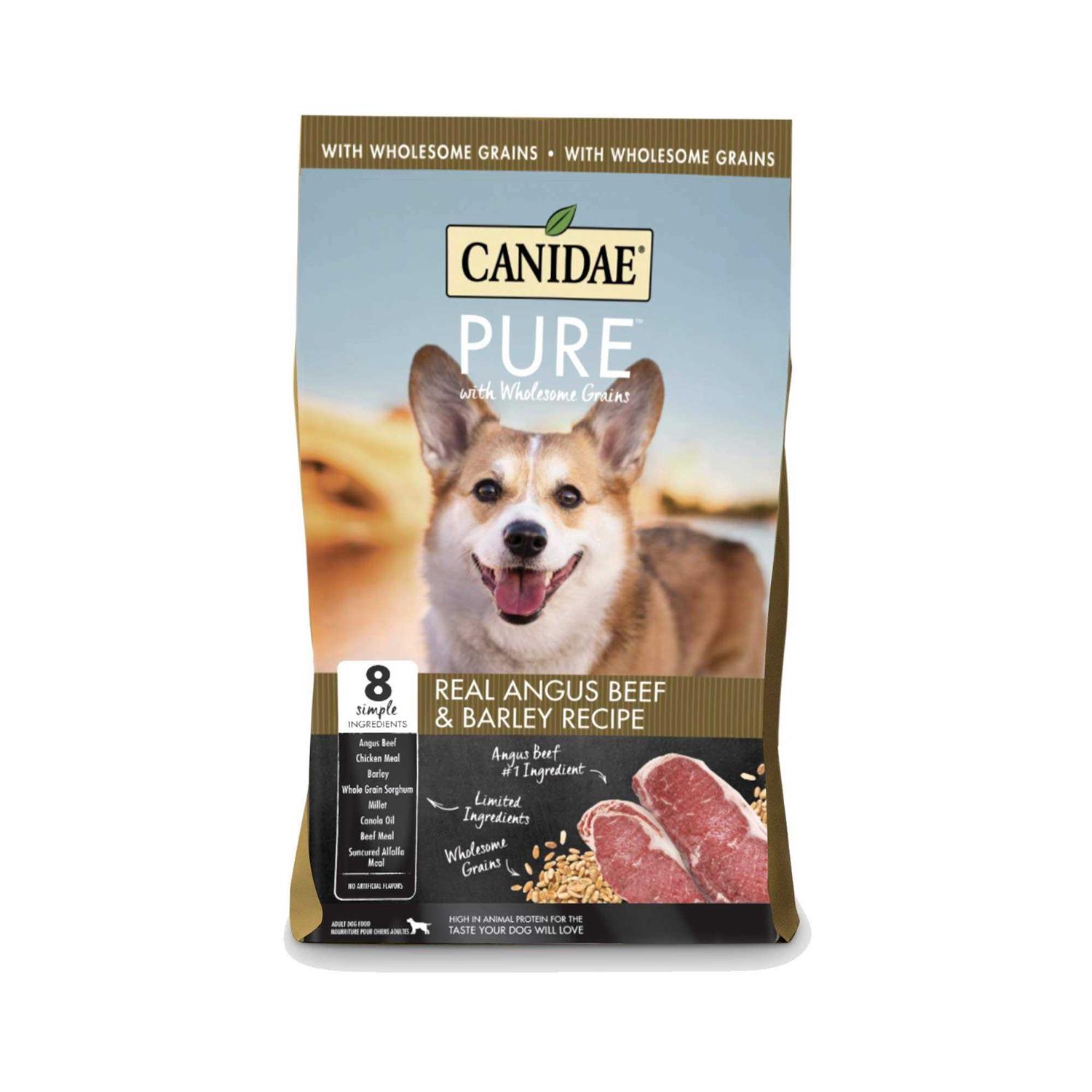 Canidae Pure Real Beef & Barley Recipe Dry Dog Food - Healthber