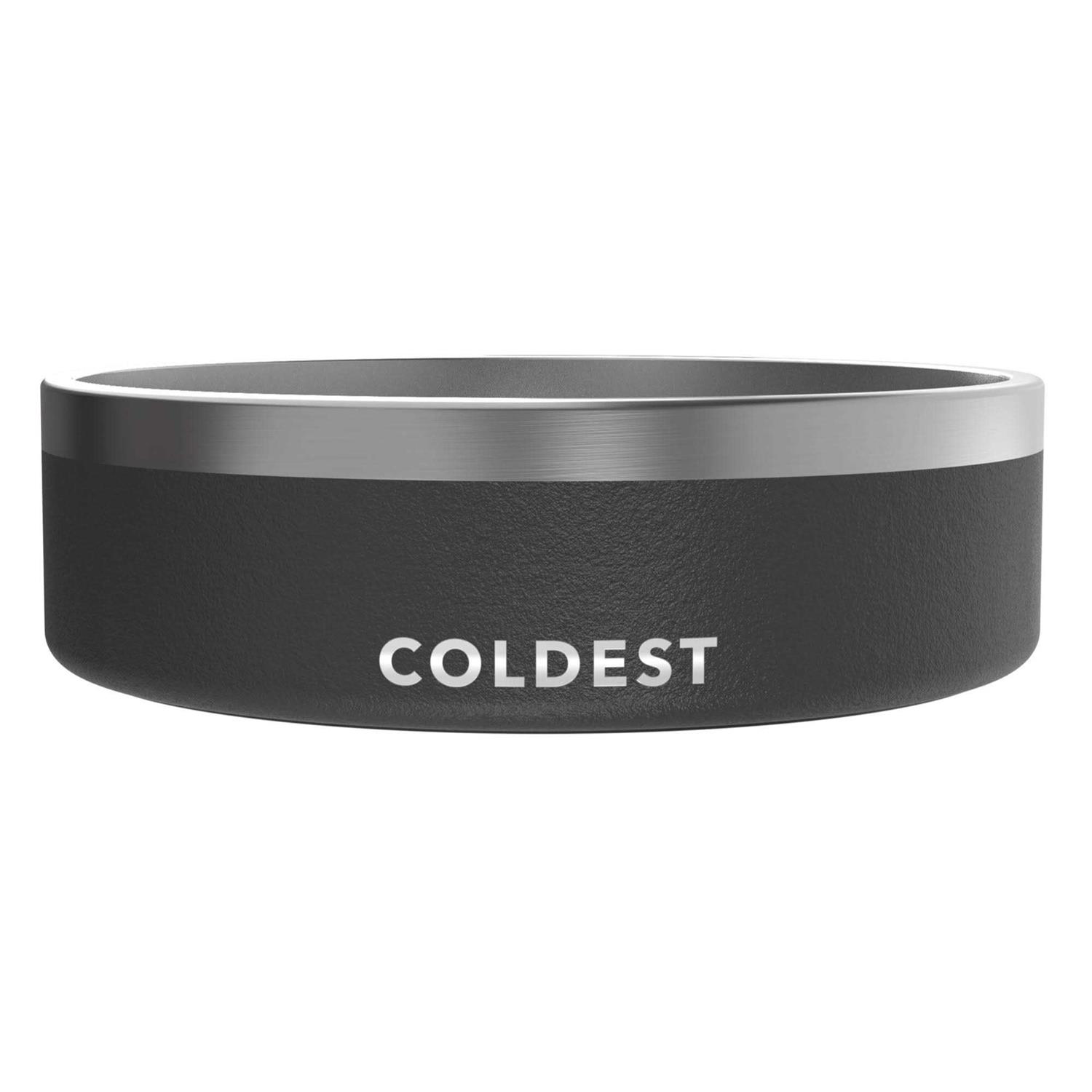 Coldest Dog Bowl Stainless Steel Non Slip No Spill Proof Skid Metal Insulated Dog Bowls - Healthber
