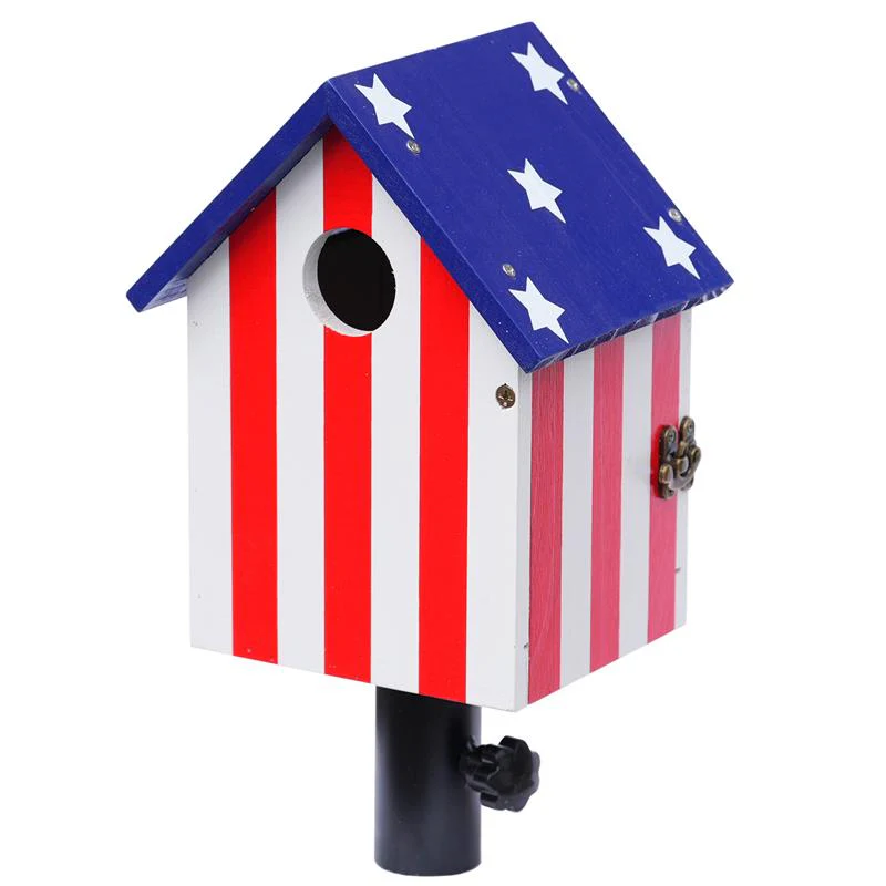 Flag Style Bluebird House - Healthber