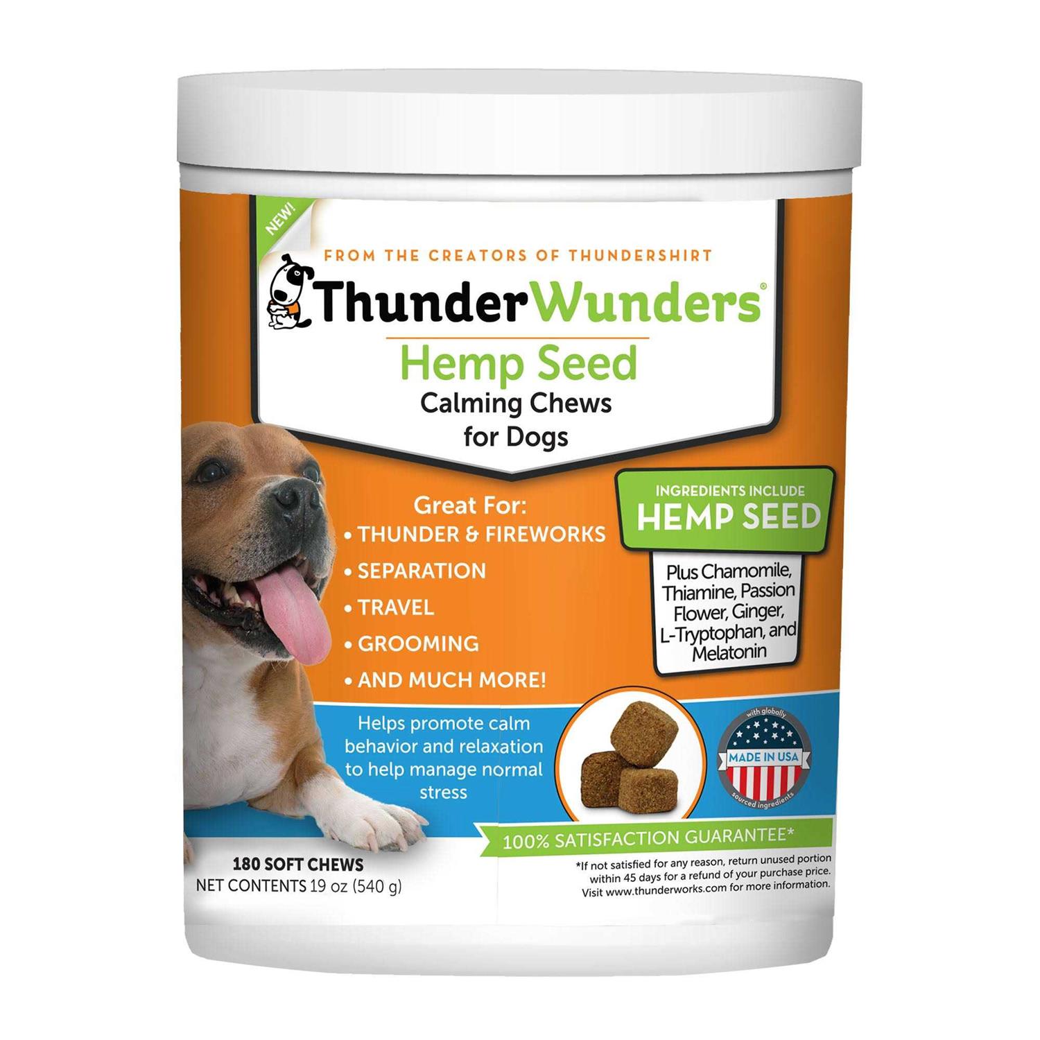 ThunderWunders Hemp Calming Chews - Healthber