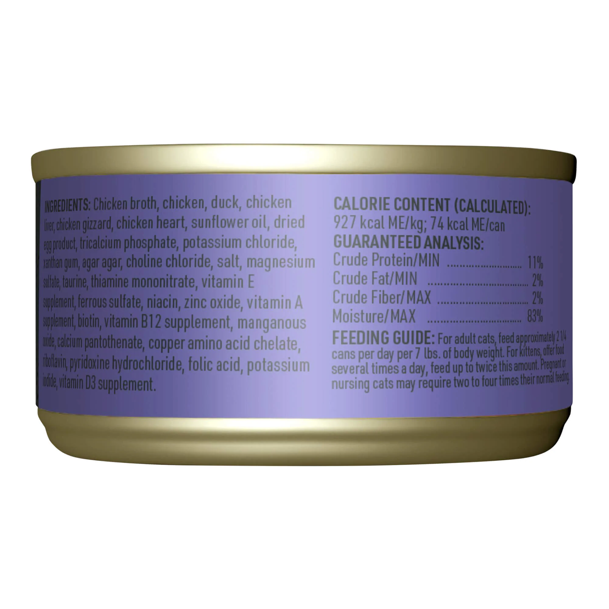 Tiki Cat After Dark Pate+ Wet Cat Food, Chicken & Duck - Healthber
