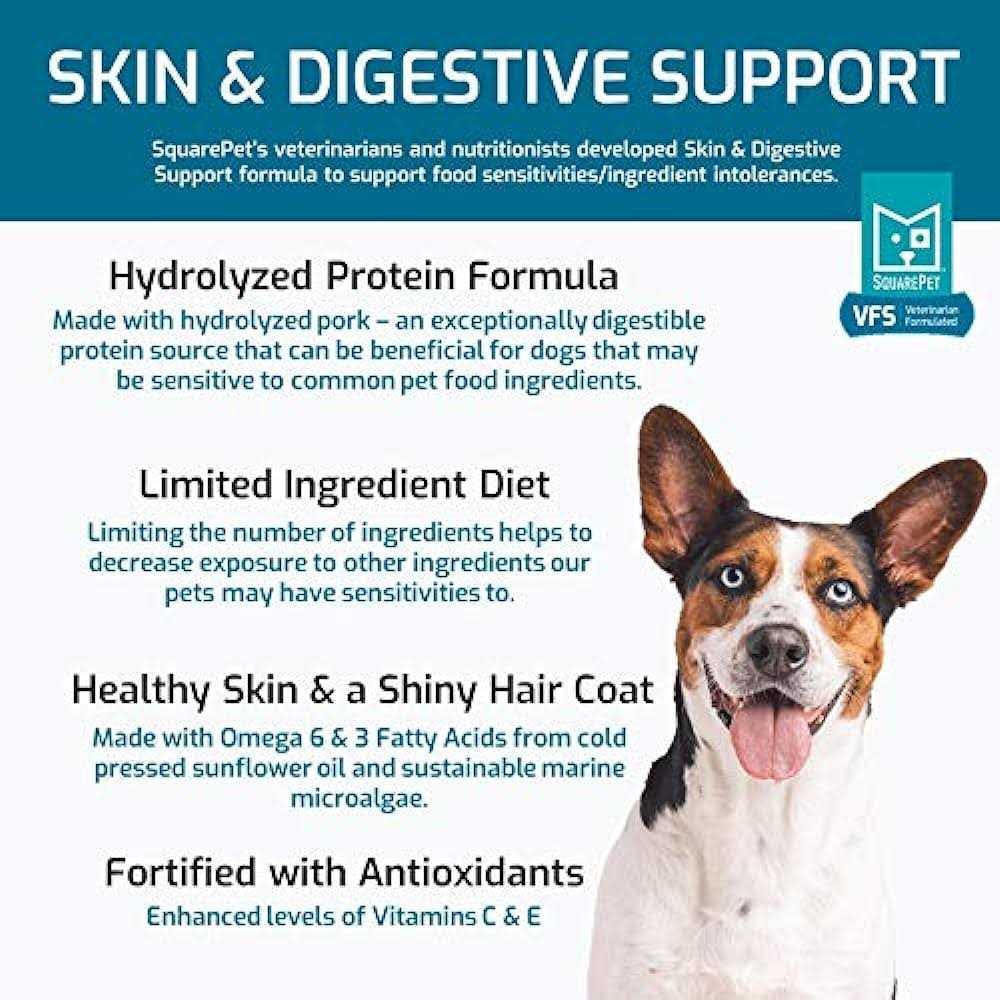 SquarePet VFS Skin & Digestive Support Dry Dog Food - Healthber