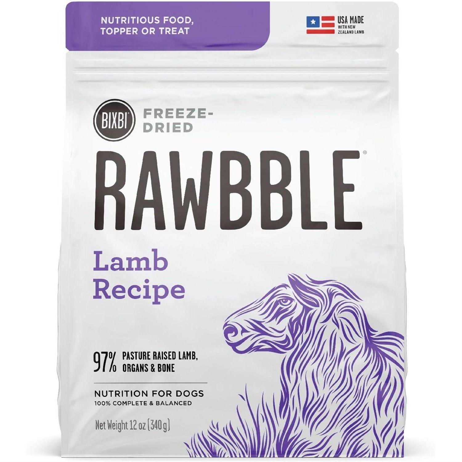Bixbi Rawbble Freeze-Dried Dog Food - Healthber