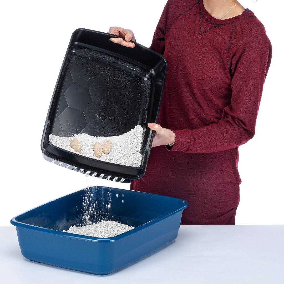 Ferplast Ariel Plus Litter Box with Litter Guard - Healthber