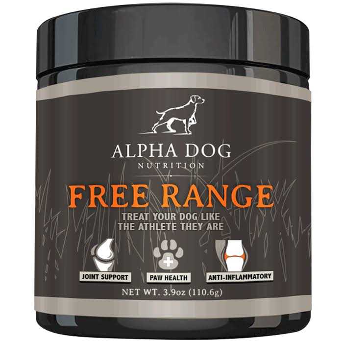 Alpha Dog Nutrition Free Range Hip & Joint Supplement for Dogs - Healthber