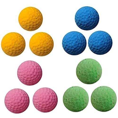 GINFH Cat Foam Ball Cat Sponge Ball Toy Cat Soccer Ball Toy - Healthber