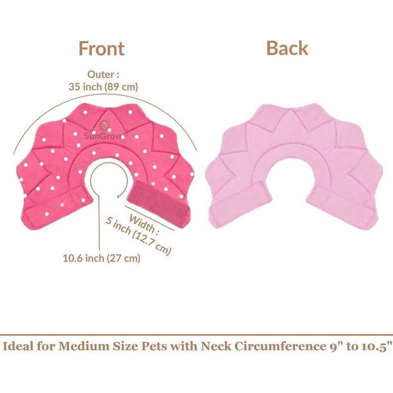 Sungrow Soft e Collar for Small Dogs & Cats After Surgery Recovery Cone to Stop Licking - Healthber