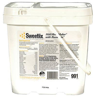 Sweetlix 16:8 Meat Maker with Rumensin, 18 lb - Healthber