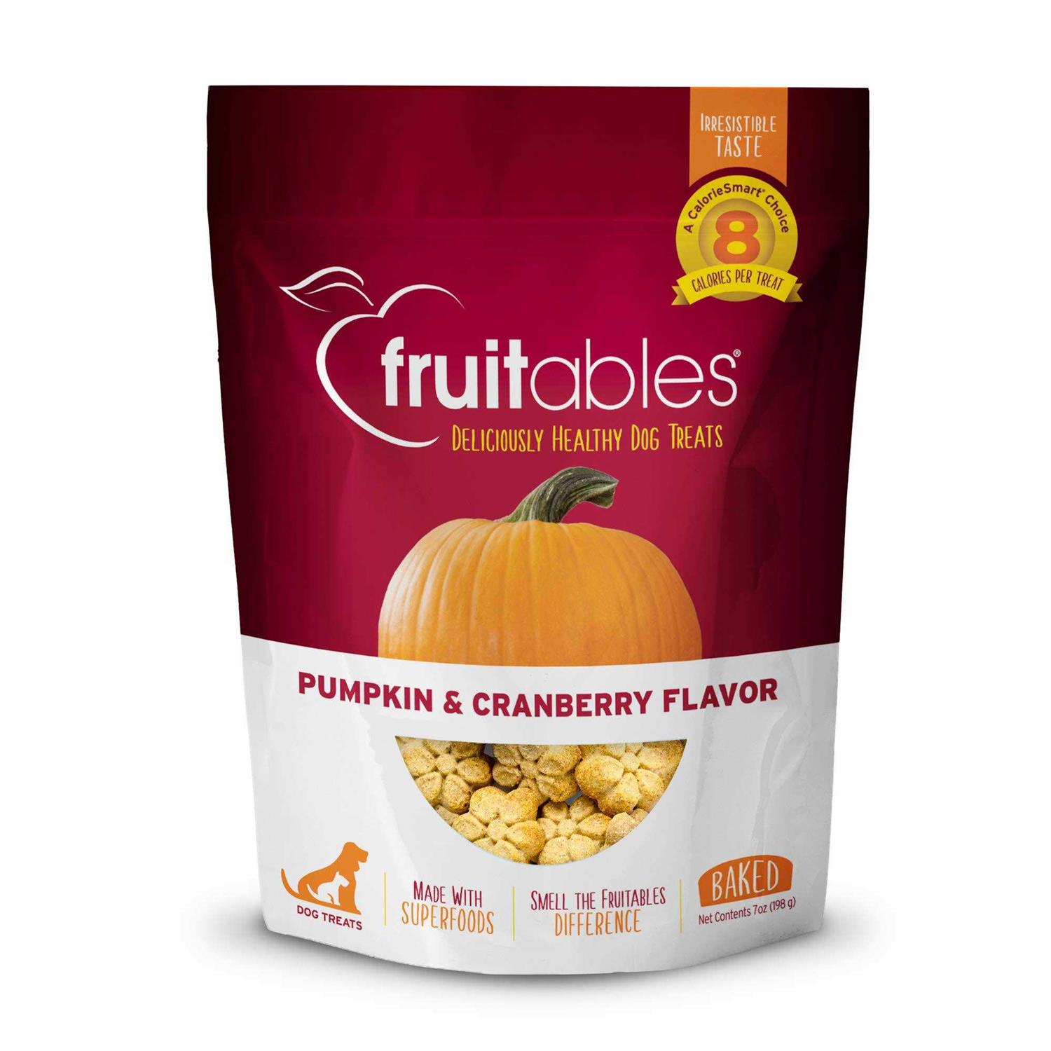 Fruitables Dog Treats Pumpkin - Healthber