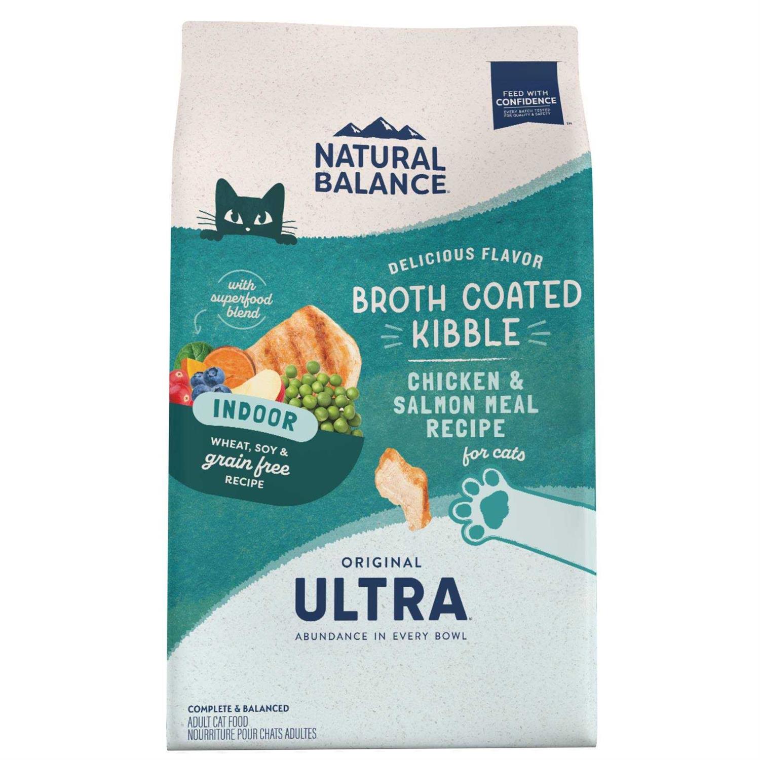 Natural Balance Original Ultra Dry Cat Food Indoor Chicken & Salmon Meal - Healthber