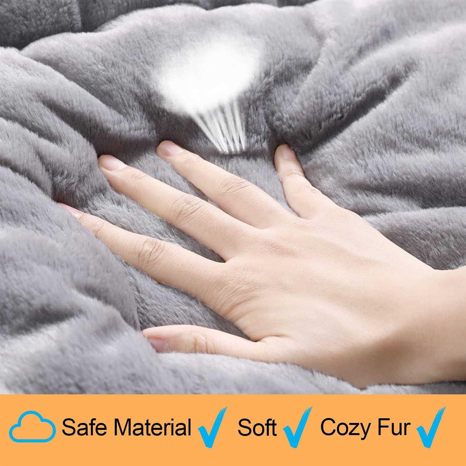 VERZEY Dog Beds Crate Pad Dogs Fit Metal Dog Crates,Ultra Soft Dog Crate Bed Washable & Anti-Slip Kennel Pad for Dogs Cozy Sleeping Mat - Healthber