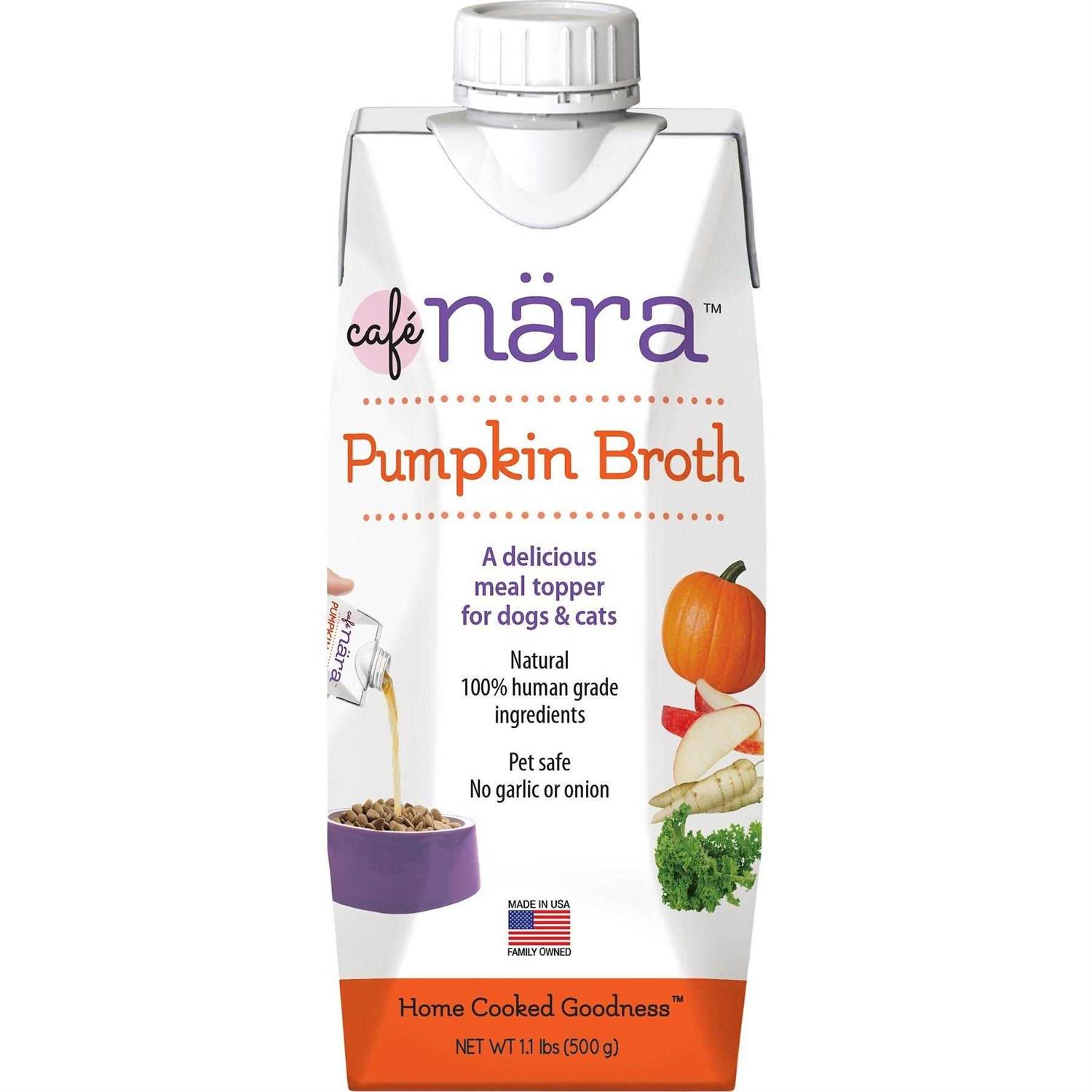 Cafe Nara Pumpkin Broth Wet Meal Topper for Dog & Cat - Healthber