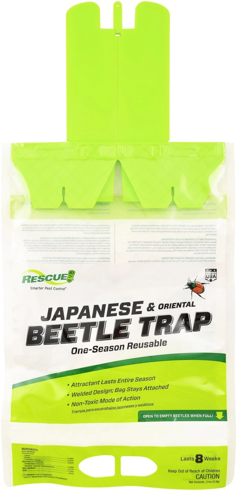 RESCUE Japanese & Oriental Beetle Trap - Healthber
