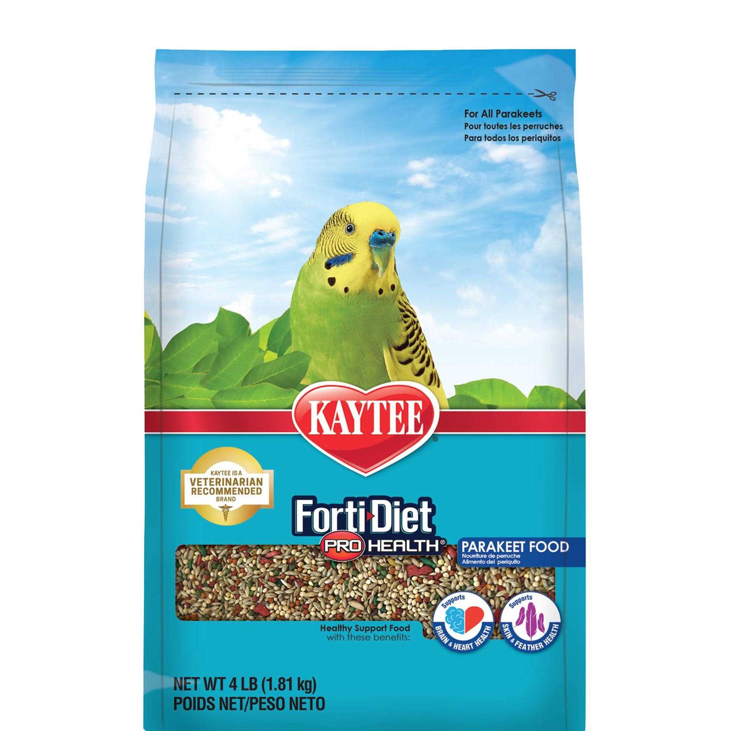 Kaytee Forti Diet Pro Health Parakeet Food - Healthber