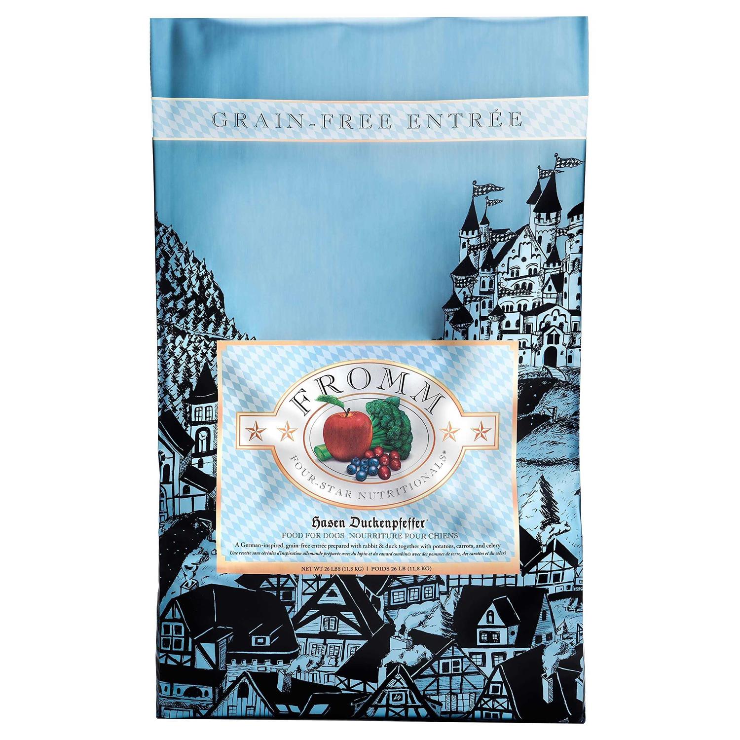 Fromm Four Star Hasen Duckenpfeffer Dog Food - Healthber