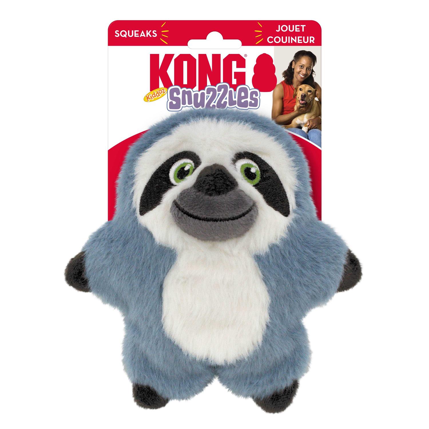 KONG Snuzzles Kiddos Dog Toy Sloth - Healthber