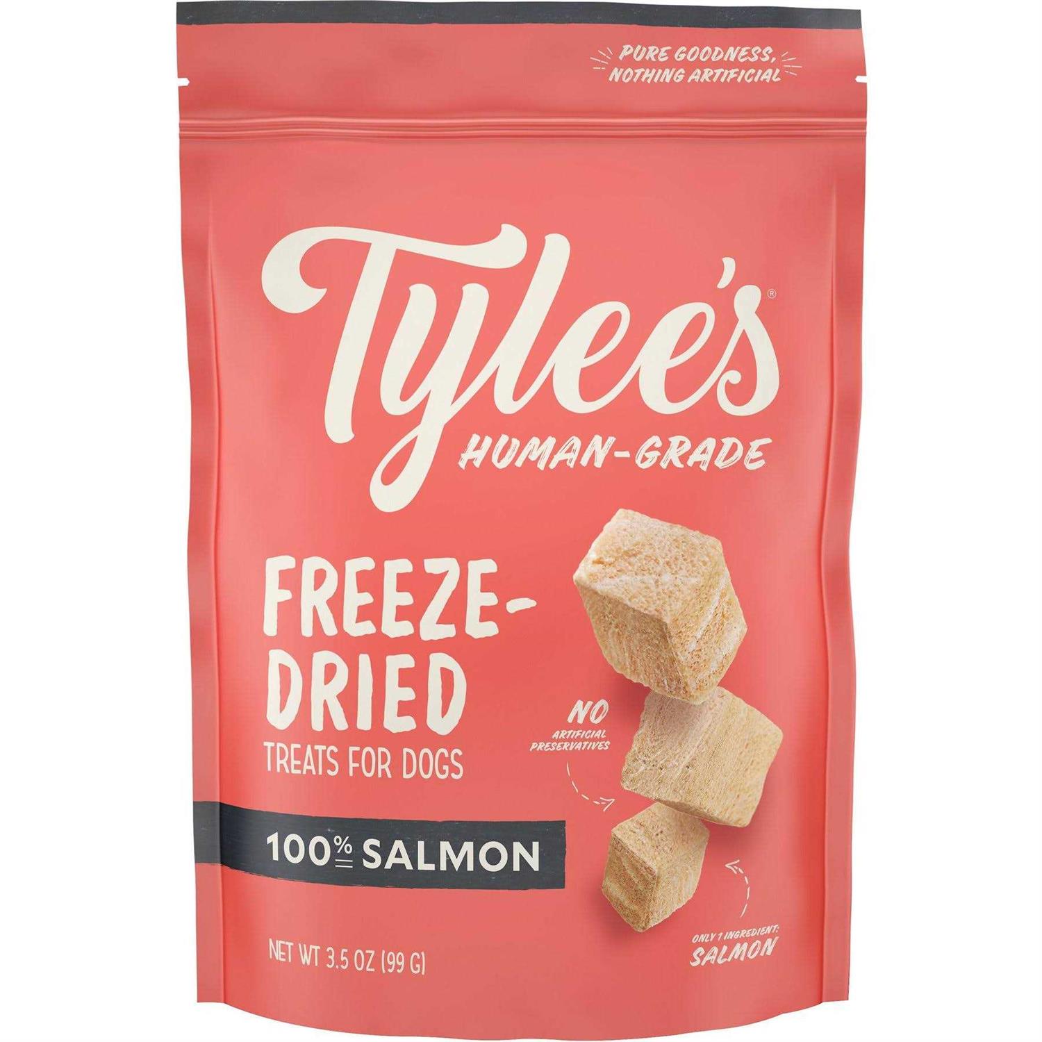 Tylee’s Salmon Human-Grade Freeze-Dried Dog Treats - Healthber