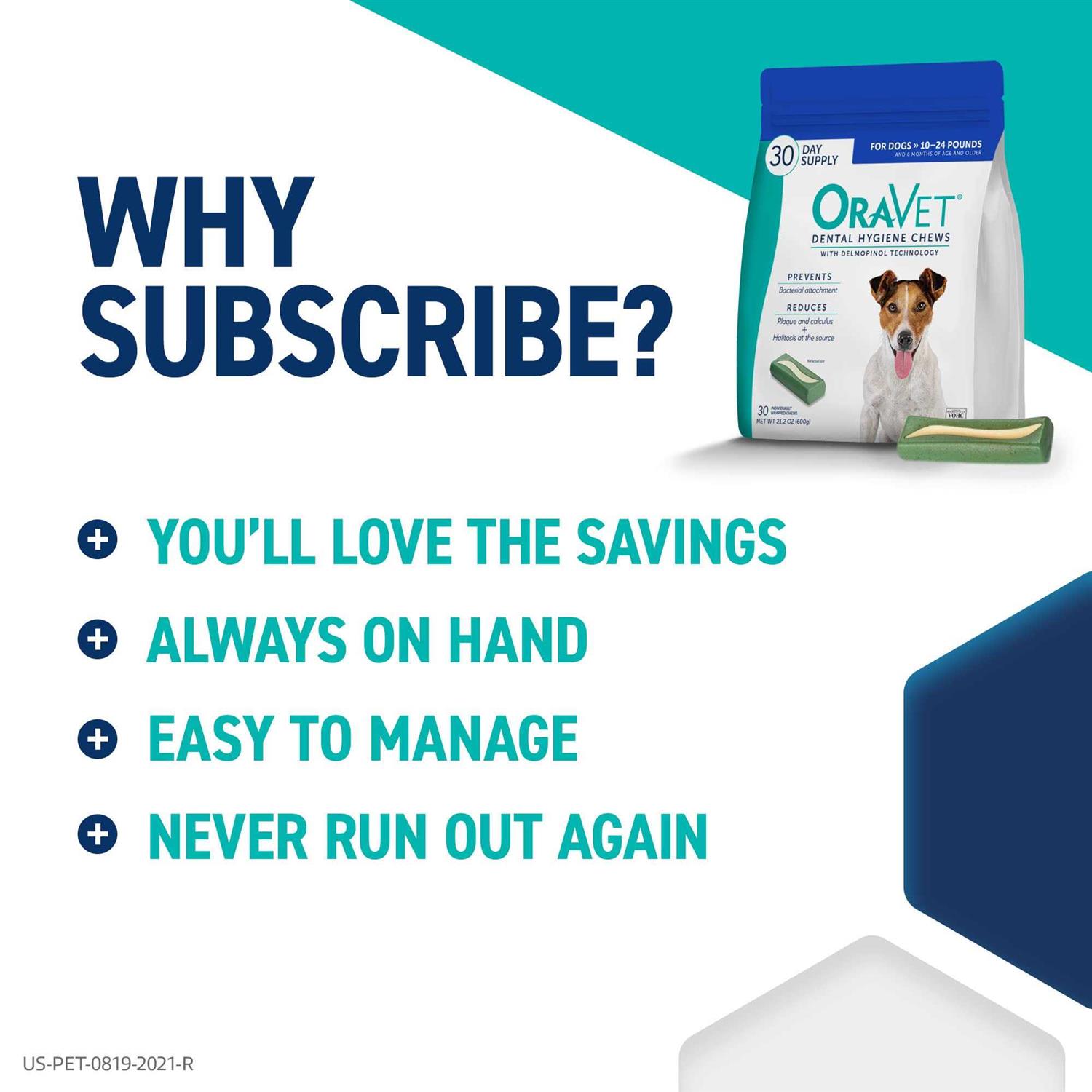 Oravet Dental Hygiene Chews Dogs - Healthber