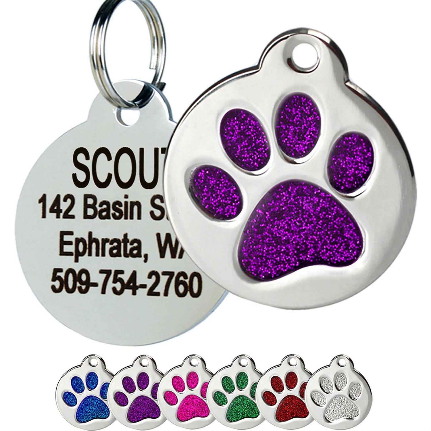 Frisco Stainless Steel Personalized Dog & Cat ID Tag - Healthber