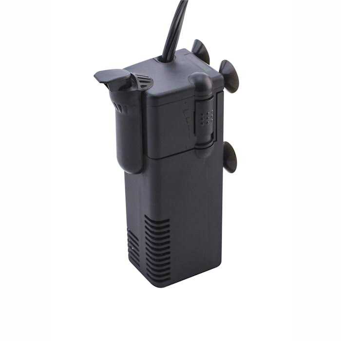 Lifegard Aquatics Submersible Nano Filter with Carbon and Sponge 93 GPH Pump - Healthber