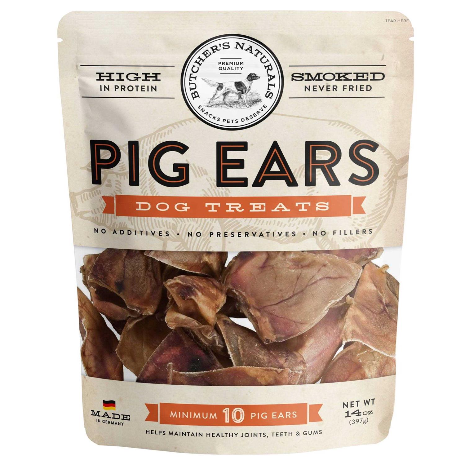 Butcher’s Naturals Pig Ears Dog Treats - Healthber