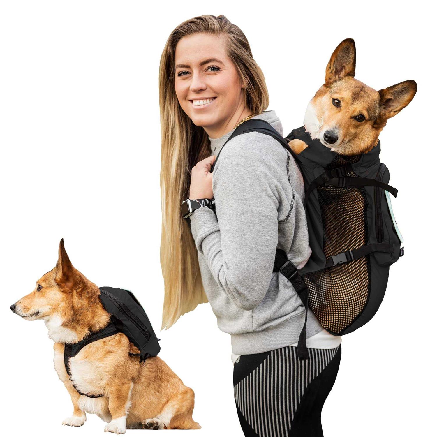 K9 Sport Sack Walk On with Harness & Storage - Healthber