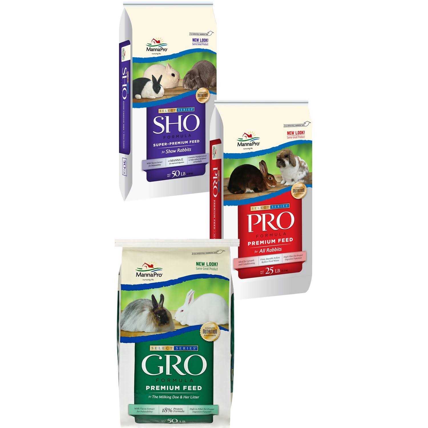 Manna Pro Select Series SHO Formula Rabbit Food - Healthber