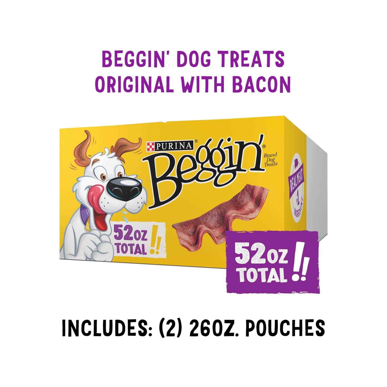 Purina Beggin’ Strips Dog Dog Treats Bacon and - Healthber