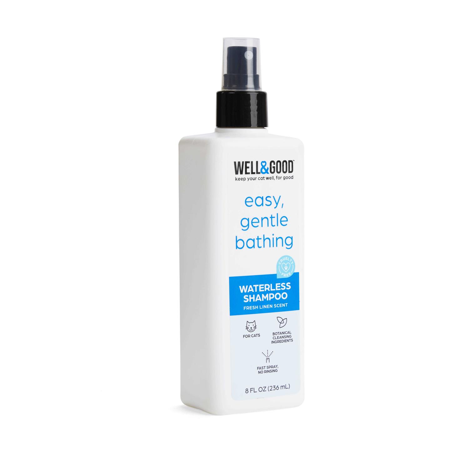 Well & Good Waterless Cat Shampoo - Healthber