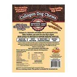 Butcher Shop Deluxe Chicken Twists Collagen Dog Chews - Healthber