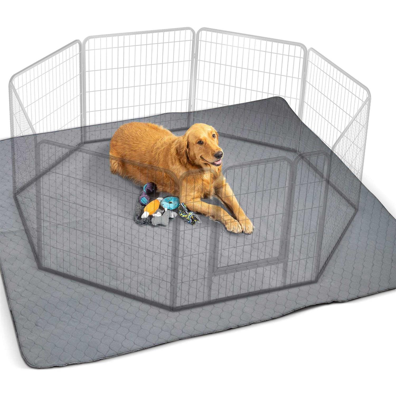 ZICOTO The Ultimate Easy to Clean XXL Puppy Whelping Pad 72×72 Our Washable Super Absorption Pee Pad is Perfect for Your Whelping Box Or - Healthber